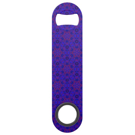 Spider Fangs Bold Blue Speed Bottle Opener Flessenopener (Voorkant)