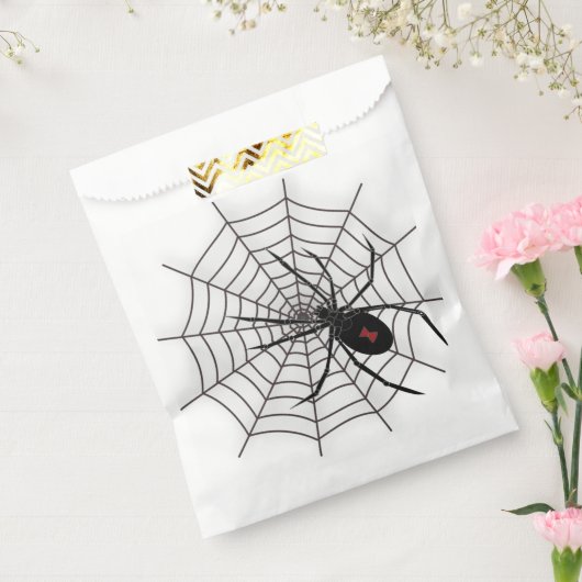 Spider Favor Bags Bedankzakje (Gezegeld)