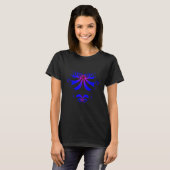 Spider Fractal Verbluffende wiskundige kunstwerk T-shirt (Voorkant volledig)