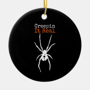Spider G Grappig Halloween kostuum - Creepin It Re Keramisch Ornament