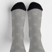 Spider - Ghost Gray en Bone White Sokken (Top)