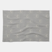 Spider - Ghost Gray en Bone White Theedoek (Horizontaal)