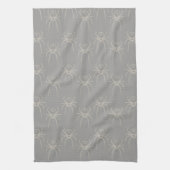 Spider - Ghost Gray en Bone White Theedoek (Verticaal)