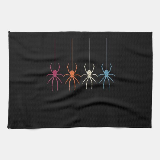 Spider Gift | Halloween 2020 Spider Web Theedoek (Horizontaal)