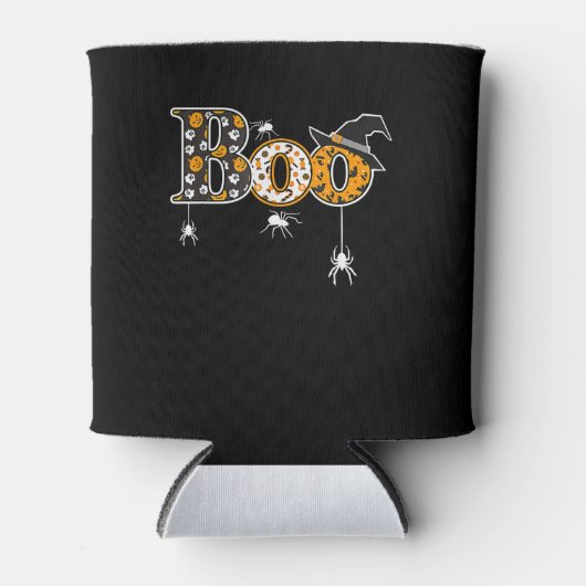 Spider Gift | Halloween Boo Spider Blikjeskoeler (Voorkant)