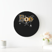 Spider Gift | Halloween Boo Spider Grote Klok (Huis)