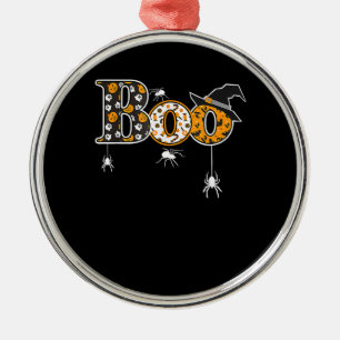 Spider Gift   Halloween Boo Spider Metalen Ornament