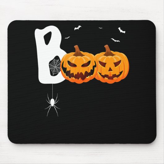 Spider Gift | Halloween Pumpkins Spider Muismat (Voorkant)