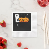 Spider Gift | Halloween Pumpkins Spider Servet (Insitu)