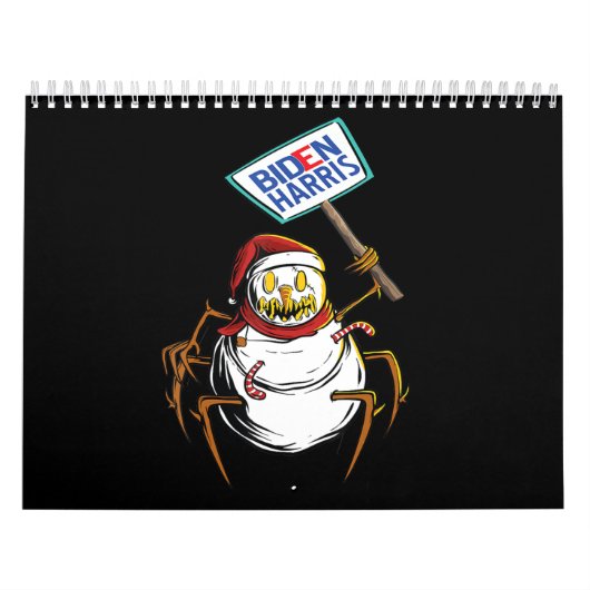 Spider Gift | Scary Snowman Spider Monsters Stemme Kalender (Hoes)
