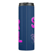 Spider-Girl Fucsia, La araña Thermosbeker (Achterkant)