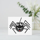 Spider glimlachen briefkaart (Staand voorkant)
