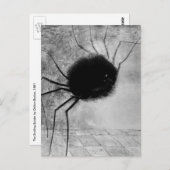 Spider glimlachen door Odilon Redon, Halloween Briefkaart (Voorkant / Achterkant)
