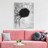 Spider glimlachen door Odilon Redon,  Halloween Canvas Afdruk (Insitu (Woonkamer))