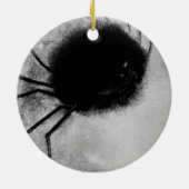 Spider glimlachen door Odilon Redon,  Halloween Keramisch Ornament (Achterkant)