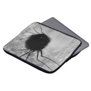 Spider glimlachen door Odilon Redon,  Halloween Laptop Sleeve