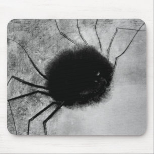 Spider glimlachen door Odilon Redon,  Halloween Muismat