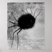 Spider glimlachen door Odilon Redon,  Halloween Poster (Voorkant)