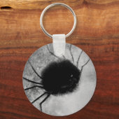 Spider glimlachen door Odilon Redon,  Halloween Sleutelhanger (Voorkant)
