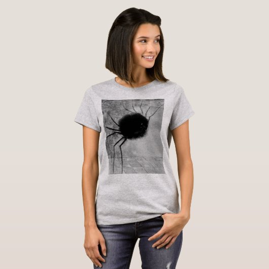 Spider glimlachen door Odilon Redon,  Halloween T-shirt (Voorkant volledig)