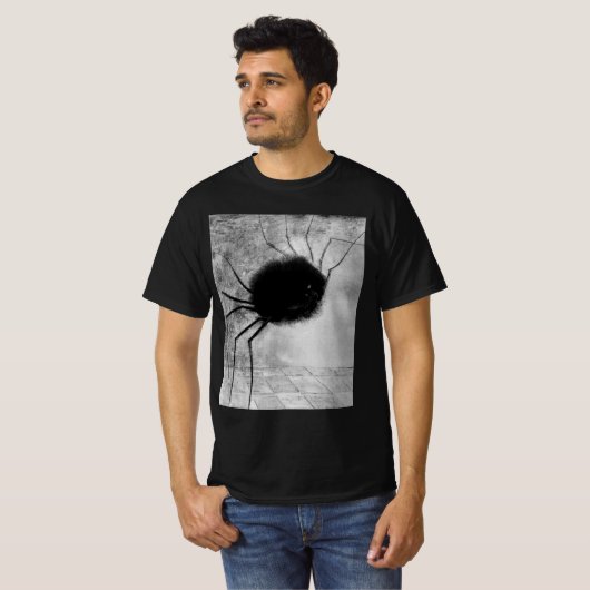 Spider glimlachen door Odilon Redon, Halloween T-shirt (Voorkant volledig)