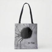 Spider glimlachen door Odilon Redon,  Halloween Tote Bag (Voorkant)
