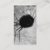 Spider glimlachen door Odilon Redon Visitekaartje (Achterkant)