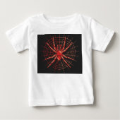 Spider Graphic Baby fijne trui T-shirt (Voorkant)