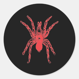 Spider Graphic Design Classic Ronde Sticker