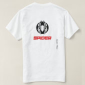 Spider Graphic Unisex T-Shirt – Typography Mix (Design achterkant)
