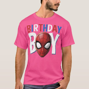 Spider Guys Verjaardag Jongen T-shirt