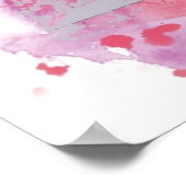 Spider-Gwen - Splatter Art Poster (Hoek)