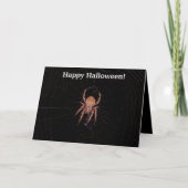 Spider Halloween Card Kaart (Voorkant)