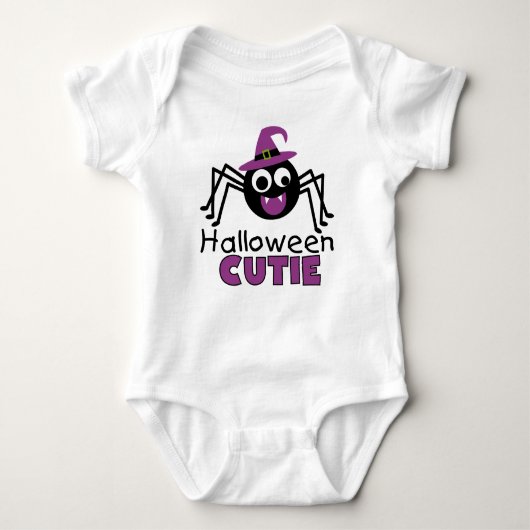Spider Halloween Cutie Romper (Voorkant)