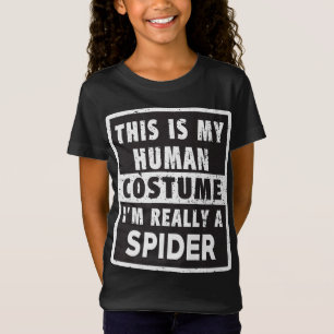 Spider Halloween kostuum Grappige Spider kostuum c T-shirt