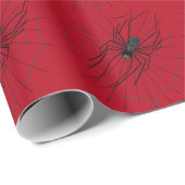 Spider Halloween-omslagpapier Cadeaupapier (Rol Hoek)