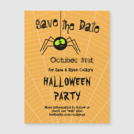 Spider Halloween Party Save the Date Magnetische K