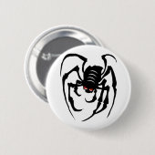 Spider Halloween Ronde Button 5,7 Cm (Voorkant /achterkant)