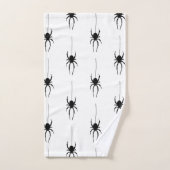 Spider Halloween Spooky Pattern Bath Towel Set Bad Handdoek (Handdoek)