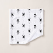 Spider Halloween Spooky Pattern Bath Towel Set Bad Handdoek (Wasdoekje)