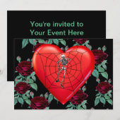 Spider Heart Kaart (Voorkant / Achterkant)