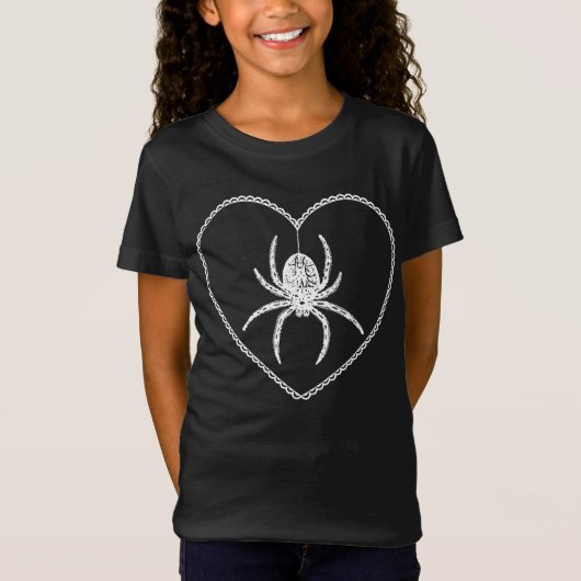Spider Heart T-Shirt (Voorkant)
