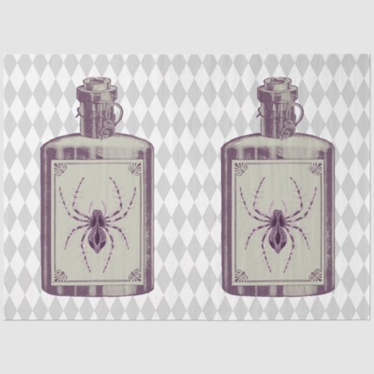 Spider Heks Serie Ontwerp 24 Tissuepapier (Voorkant)