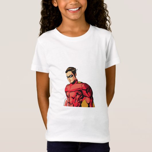 Spider Hero Graphic T-Shirt" T-shirt (Voorkant)