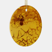 Spider in amber keramisch ornament (Rechts)