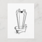 Spider in de Bath Briefkaart (Voorkant)