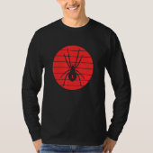 Spider in Red Circle T-shirt (Voorkant)