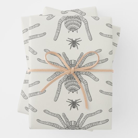 Spider Inpakpapier Vel (In situ)