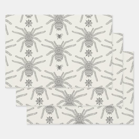 Spider Inpakpapier Vel (Set)