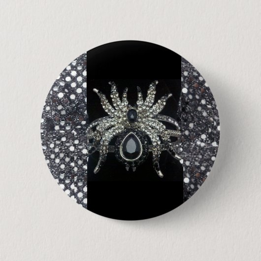 Spider Jewelry Print Button (Voorkant)